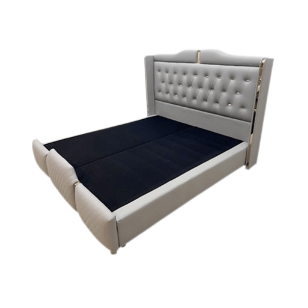 ฐานรองหัวเตียง 6 ฟุต WISDOM DESIGN FURNITURE รุ่น MICA สีเทา